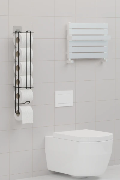 حامل ورق تواليت لاصق احتياطي