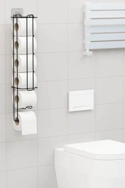 حامل ورق تواليت لاصق احتياطي