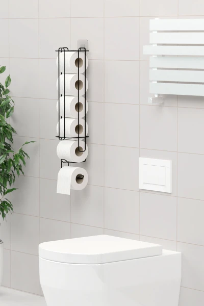 حامل ورق تواليت لاصق احتياطي