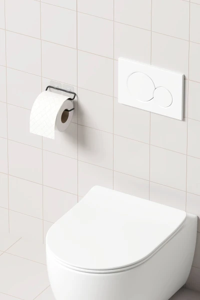 Yapışkanlı Mini Tuvalet Kağıtlığı