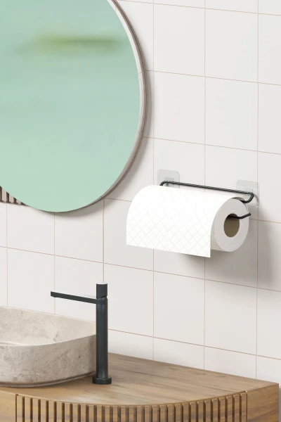 Adhesive Mini Paper Towel Holder
