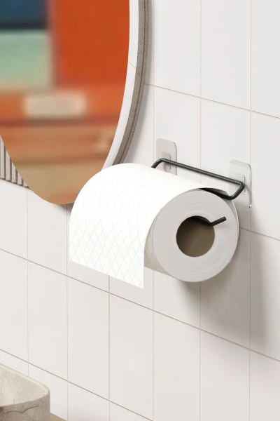 Adhesive Mini Paper Towel Holder