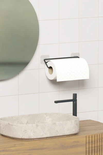 Adhesive Mini Paper Towel Holder