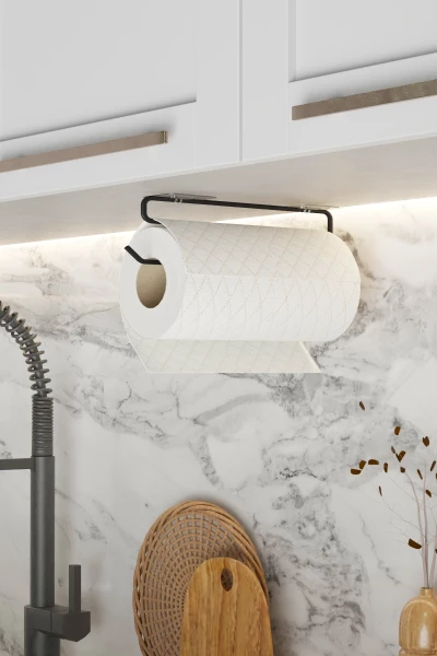 Adhesive Mini Paper Towel Holder