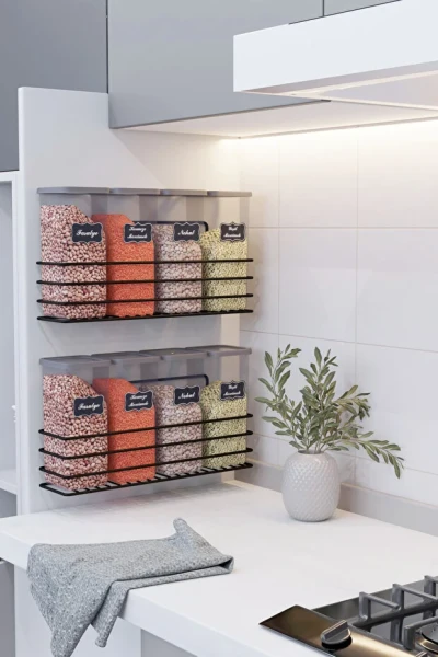 Yapışkanlı 1750 Ml Saklama Kabı