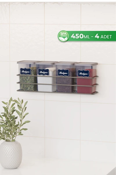 Yapışkanlı 450 Ml Baharatlık