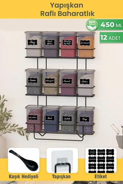 Klebbarer 450 ml Gewürzstreuer