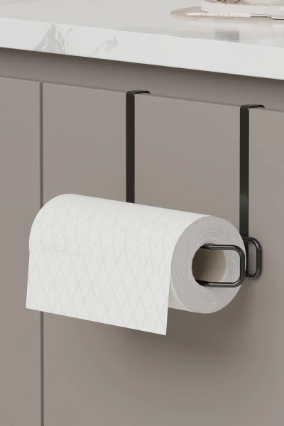 حامل مناشف ورقية لباب الخزانة