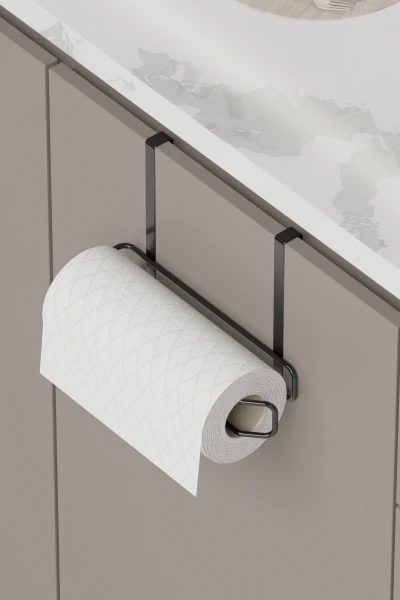 حامل مناشف ورقية لباب الخزانة