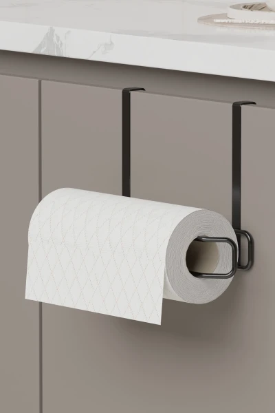 حامل مناشف ورقية لباب الخزانة