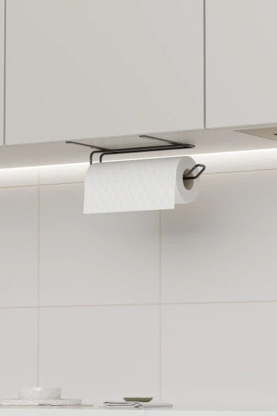 حامل مناشف ورقية لباب الخزانة