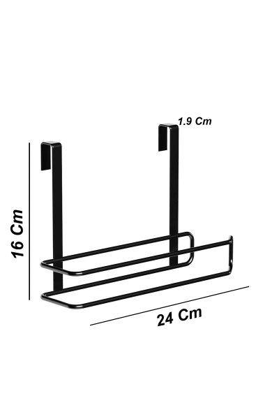 حامل مناشف ورقية لباب الخزانة