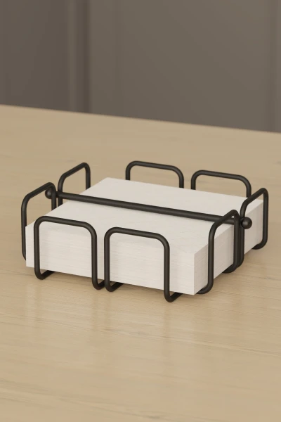 حامل مناديل مربع لسطح المكتب