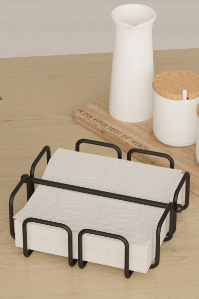 حامل مناديل مربع لسطح المكتب