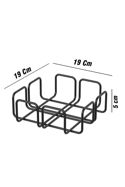 حامل مناديل مربع لسطح المكتب