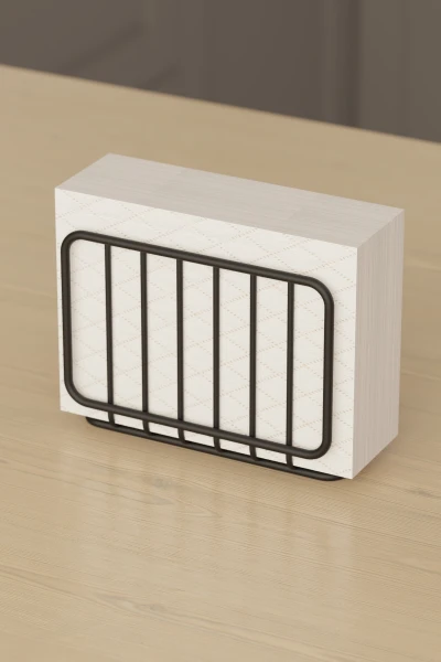 Masaüstü Metal Peçetelik