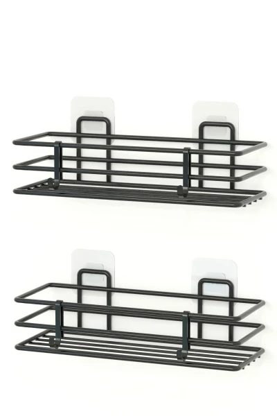 2 Adet 30x10 Banyo Rafı Düz