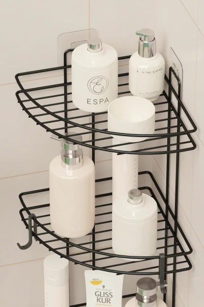 3 Katlı Banyo Köşelik