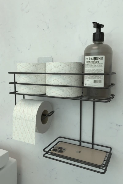 Self-Adhesive Toilet Hygiene Set