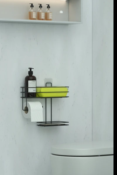 Self-Adhesive Toilet Hygiene Set