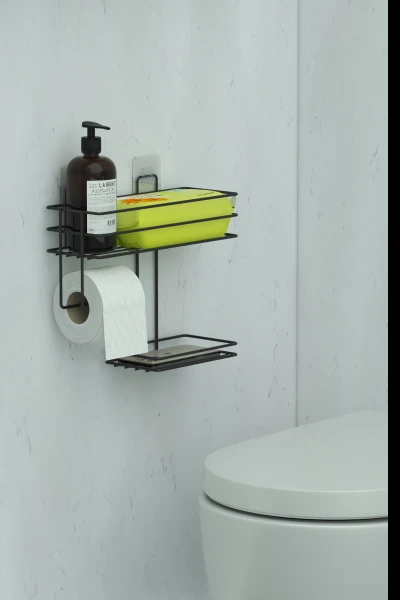 Self-Adhesive Toilet Hygiene Set