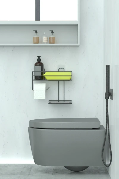 Self-Adhesive Toilet Hygiene Set