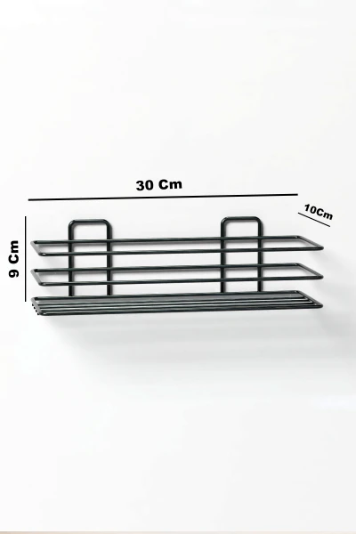 Клейкая полка для ванной одноярусная