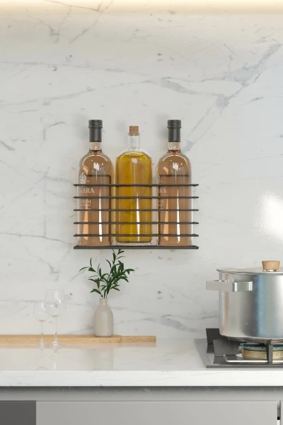 Adhesive Oil Dispenser Rack