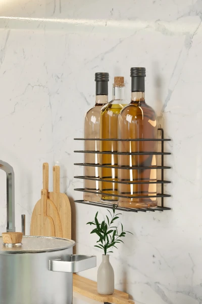 Adhesive Oil Dispenser Rack