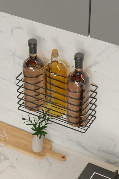 Adhesive Oil Dispenser Rack