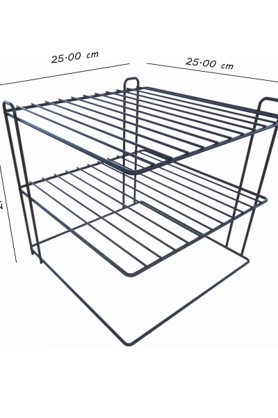 Büyük Boy 3 Katlı Tabaklık