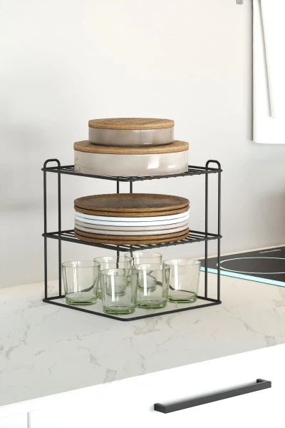 3 Katlı Dolap İçi Düzenleyici