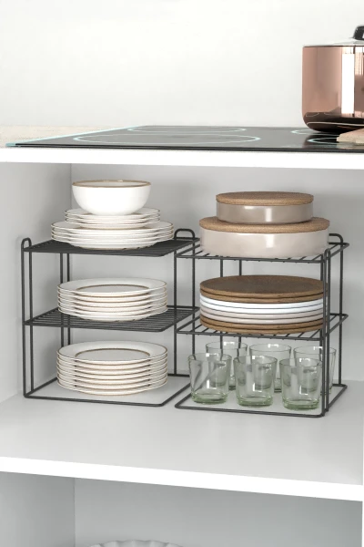 3-stöckiger Schrank-Organizer