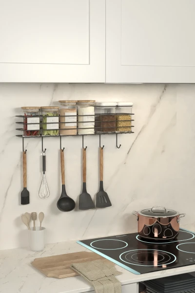 Estante Colgante de Cocina de 55 Cm